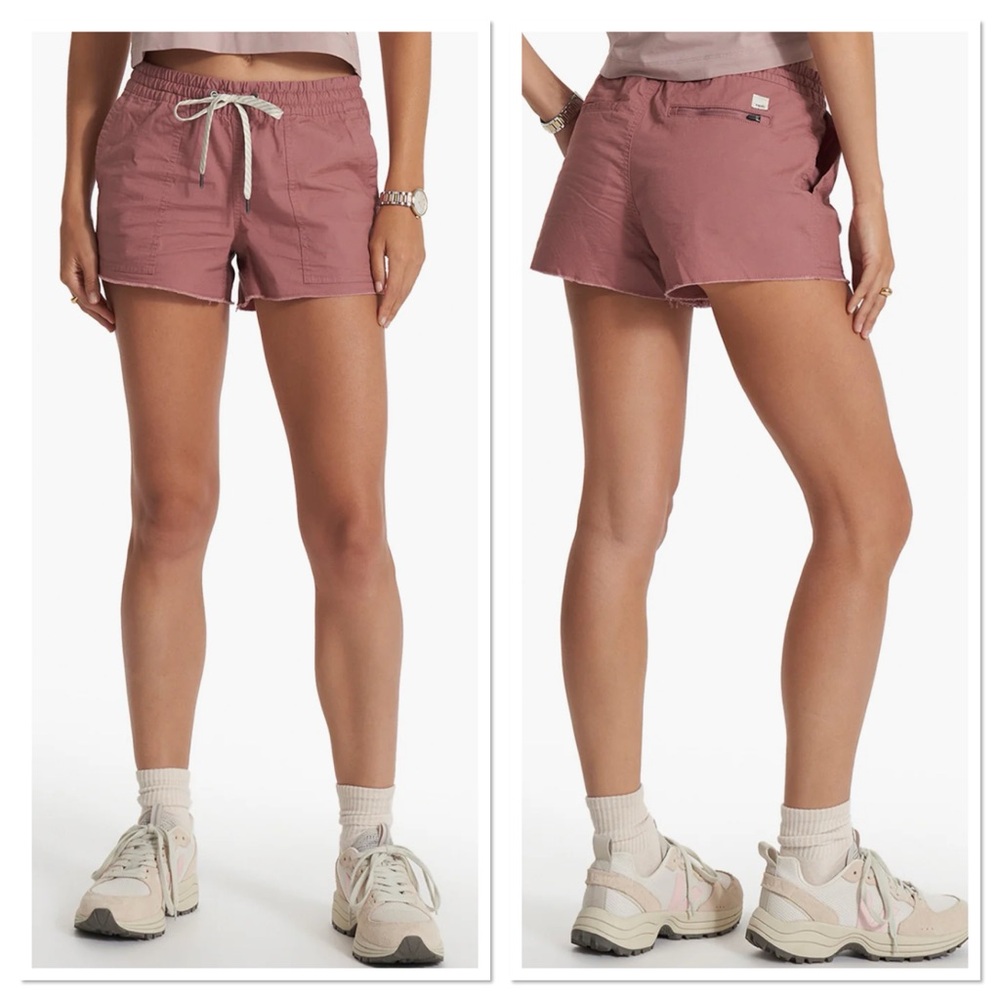 Vuori Women's Athletic Shorts in Dusty Rose